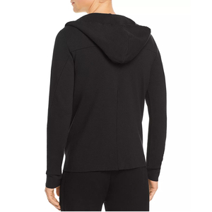 Sudaderas con capucha personalizadas de alta calidad al por mayor, nuevo diseño, para hombre, color negro, con cremallera, de algodón puro. - Product Image 2
