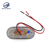 Lumière d'escalier LED ronde ou oblongue étanche pour bateau, caravane, véhicule, marine, authentique