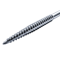 Special ground screw installation on poor watered swampy soils wholesale low price helical screw piles