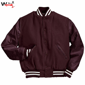 Vestes de Baseball en laine, personnalisées, de haute qualité, vente en gros, à la mode, personnalisées - Product Image 6