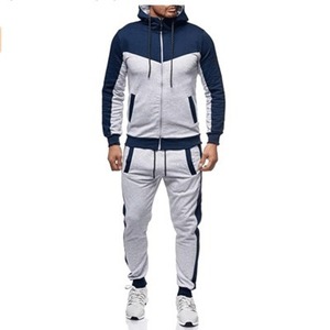 Custom Sublimation Men Sweatsuit Jogging Suits Long Zipper Running Wear Custom Mens Tracksuit - Product Image 5