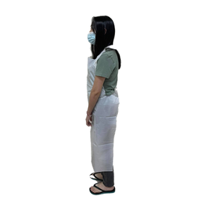 Wholesale Disposable <b>Plastics</b> <b>Apron</b> PE <b>Apron</b> Good Quality Customize Manufacturer for Medical Kitchen Hair Salon - Product Image 3