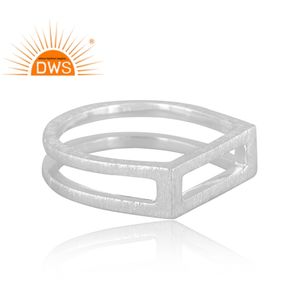 Nouvelle bague empilable artisanale en argent sterling fin 2026 pour femme – Fabricant de bijoux en argent - Product Image 3