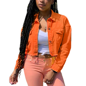 Chaqueta vaquera personalizada para mujer, nuevo estilo, OEM, gran oferta, 2022 - Product Image 1