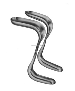 Ensemble de 2 Spéculums Vaginaux Manuels en Acier Inoxydable Briesky - Product Image 1