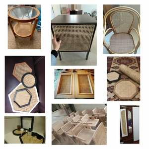 Correas de caña Muebles Material de reparación de ratán Mercado indio decorativo Múltiples tamaños para uso en la sala de estar - Product Image 6