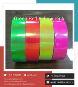 Venta al por mayor personalizado 3D holográfico PET fluorescente Morph pegatina personalizada adherencia industrial embalaje manualidades etiquetas - Product Image 6