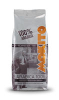 Café Mokito 100% Arábica, Tueste Italiano, Granos Enteros, Notas de Sabor Dulces y Aromáticas, Empaquetado en Bolsa, Hecho en Milán