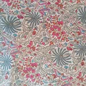 Tela de algodón hecha a mano para vestido, tejido indio impreso a mano, Material sin procesar, venta al por mayor - Product Image 2