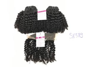 Ajout de son panier, article en vogue! Extensions de cheveux naturels afro, cheveux bouclés et crépus, du distributeur tibétain - Product Image 4