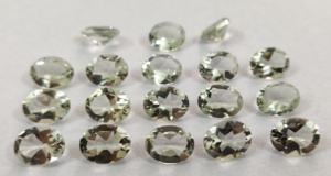Améthyste verte naturelle, taille ovale, 4x6 mm à 8x10 mm, facettée - Améthyste verte en vrac - Product Image 4