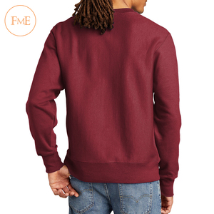 2020 à la mode personnalisé hommes sweat manches longues col rond avec doublure 100% coton FME hommes sweats - Product Image 2