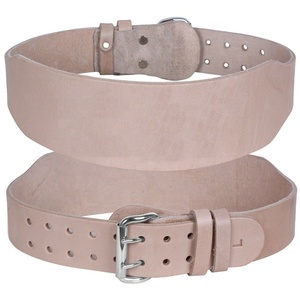 Cinturón de levantamiento de pesas de cuero de vaca personalizado de fabricante de alta calidad Unisex 4 "pulgadas soporte trasero Power Lifting Training Gym Belt - Product Image 1
