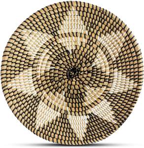 Meilleure vente d'usine, panier en jonc de mer du Vietnam, décoration murale, bohème de qualité pour les espaces de bureau, pour les restaurants, les boutiques de cadeaux - Product Image 1