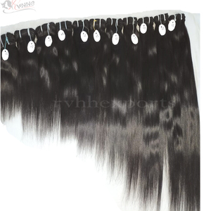 Lot de Cheveux Humains Vierges Indiens Remy Non Traités - Lisses et Ondulés, Double Trame Faite à la Machine, Fournisseur - Product Image 4