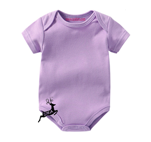 soft stylish baby winter romper set Cotton Printed Baby Kids clothes Fashionable baby clothes romper plain dyed cotton romper - Product Image 1