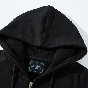Sudadera con Capucha de Forro Polar para Invierno, Diseño 2022, Unisex, con Cremallera Completa, Personalizada con Pedrería, 100% Algodón - Product Image 3