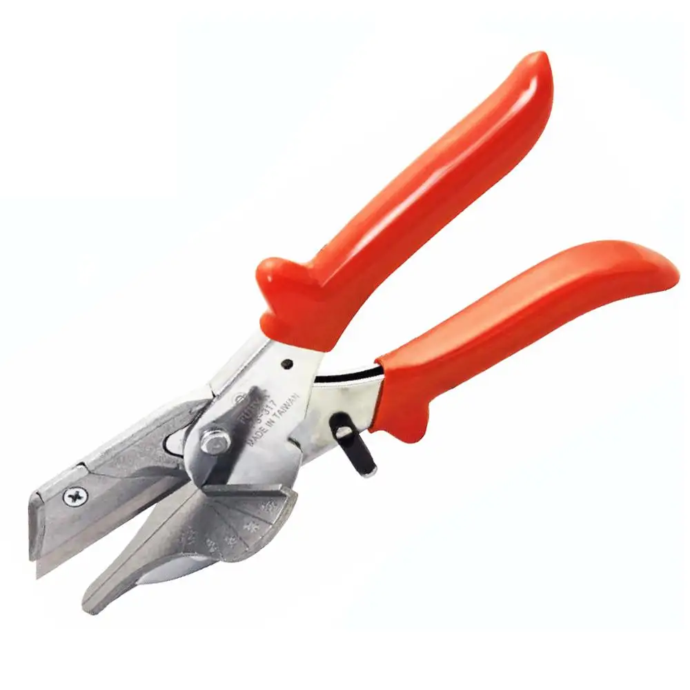 Dependable Performance Angle Cutter for Wood Iron l steel body l PVC coating handle l Aluminum Anvil l Sanding Surface l