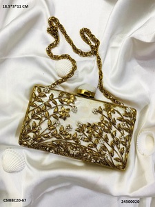 Exclusive Handmade Designer Evening <b>Bag</b> Bridal Brass Mother of Pearl Clutch <b>for</b> <b>Weddings</b> <b>for</b> <b>Brides</b> - Product Image 4