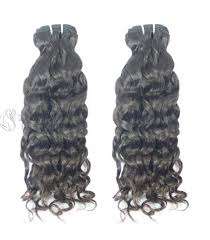 มัดผมแท้แบบไม่ผ่านกระบวนการผมมนุษย์ผมลอนลึกแบบหลวมธรรมชาติผมธรรมชาติ1B - Product Image 3