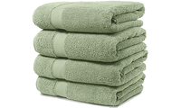 Serviette de bain de couleur kaki et vert, en coton bon marché, fabriquée en turquie, 27x55 ", 70x140 cm, vente en gros