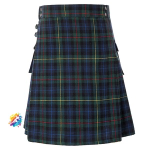 Pride of Scotland - Kilt écossais pour femme de 8 yards, 16 oz, en tartan décontracté, 100% coton, écologique et respirant - Product Image 5