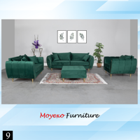 Canapé Chesterfield Moderne Rembourré avec Cadre en Bois Massif, Idéal pour Salon, Confortable et Avantageux, Offre Spéciale Usine