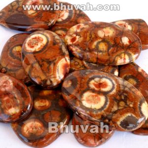 Cabujón de Piedra Preciosa de Jaspe Ojo de Pájaro - Product Image 5