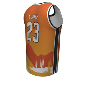 Endeavour-Camiseta y pantalones cortos de baloncesto, prenda personalizada con sublimación completa, Océano, Unisex, OEM - Product Image 4