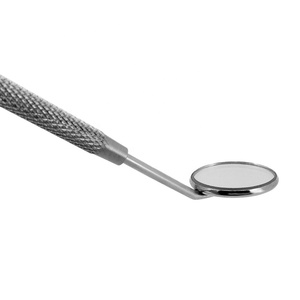 Wholesale <b>Lighted</b> Stainless Steel Round Shape Lash <b>Mirror</b> Eyelash Inspection and <b>Makeup</b> Tool for Women - Product Image 2