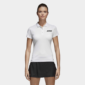 T-shirts Polo simples pour femmes avec short d'été sur mesure de couleur unie - Product Image 1