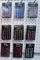 Autocollants en acrylique avec cristaux de strass 8mm/4mm, forme diamant, couleurs mélangées, bricolage, cadeaux promotionnels personnalisables