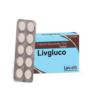 Comprimidos de gluconato de cálcio mais vendidos, compre a preço acessível do fornecedor indiano a baixo preço