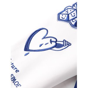 OEM Custom Logo <b>Varsity</b> <b>Jacket</b> Winter Baseball Letterman Plus Size Chenille Patches Embroidery Sheep Fur Leather Button Decor - Product Image 4