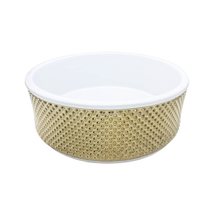 Royalkatie อ่างล้างมือในห้องน้ำอ่างล้างหน้าทรงกลมทำจากเซรามิกสีทองมีสิทธิบัตรใหม่ - Product Image 2