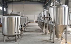 Lên men Tank nhà máy bán buôn 50L 100L 200L 250L bia thép không gỉ máy làm bia thủ công thiết bị sản xuất bia - Product Image 5