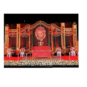 Marco de puerta de Metal para escenario de boda, estructura de puerta de Metal para escenario de boda - Product Image 1