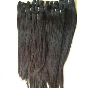 Extensiones de cabello humano liso, virgen, indio, donador único - Product Image 5