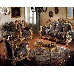 Impresionante Juego de Muebles de Sala de Estar de Madera de Teca Moderna, Tallado a Mano, Color Personalizable, Juego de Sofás de Tamaño Personalizado, Marca DSTEXPORTS, OEM - Product Image 1