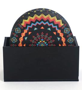 Sous-verre en bois MDF de qualité supérieure Derniers dessous de plat imprimés en MDF Ensemble de dessous de verre en MDF imprimé de qualité standard Fabrication en Inde 2025 - Product Image 1