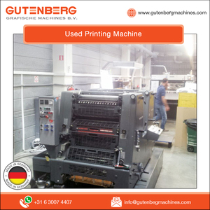 Máquina de impresión Offset de 5 colores, alta calidad, marca líder de Alemania, de segunda mano - Product Image 6