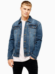 Blouson en jean déchiré pour homme 2025 – Style urbain, effet vieilli, coupe ajustée, léger, délavage vintage sur le devant - Product Image 2