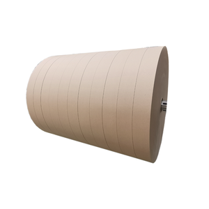 Rouleau de papier fendu en carton brun non revêtu, principalement utilisé pour la fabrication de noyaux et de Tubes en papier pour papier de soie en Film - Product Image 1