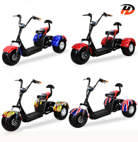 Tricycle gros pneu Scooter électrique EB-05 avec siège électrique Scooter électrique 3 roues moto route 2021