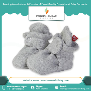 Bottes en coton biologique unisexe pour bébé fille, chaussures souples à la mode, étoiles, hiver, 0 à 2 ans, offre spéciale - Product Image 4