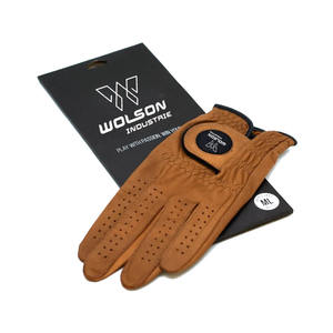 Guantes De Golf Gants de golf personnalisés de bonne qualité et bon marché Meilleures ventes Gants de golf en cuir Cabretta pour gauchers et droitiers. - Product Image 3