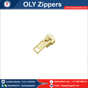 Wholesale High Quality Customized Auto Lock Metal Brass Alloy Zipper Sliders Bags Garments Jeans-Oeko-<b>Tex</b> Certified ISO9001 - Product Image 6