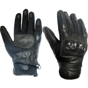 Gants de sport en cuir avec interface de charge et clignotants intégrés, compatibles écran tactile, imperméables, respirants, à doigts complets, unisexe, été, USA - Product Image 1