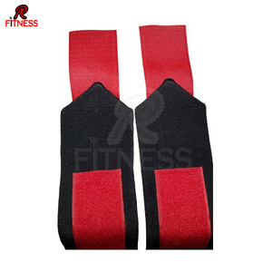 Customized <b>Neoprene</b> Breathable Heavy Duty Lightweight Wrist Support Straps Hook Loop Closure for Weightlifting-Comprehensive - Product Image 2