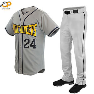 Uniformes de béisbol sublimados personalizados, uniforme de béisbol en blanco, oferta, OEM, último diseño, venta al por mayor, 2022 - Product Image 6